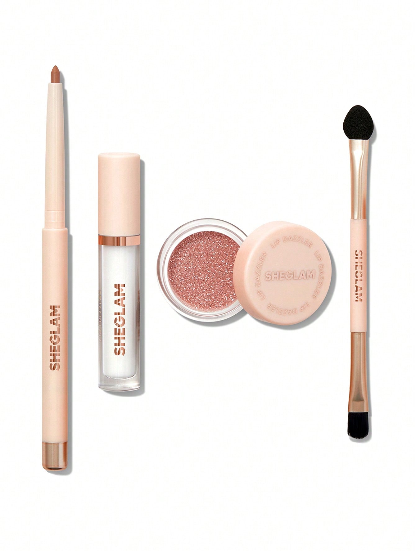 SHEGLAM Lip Dazzler Glitter Kit-Debutante
