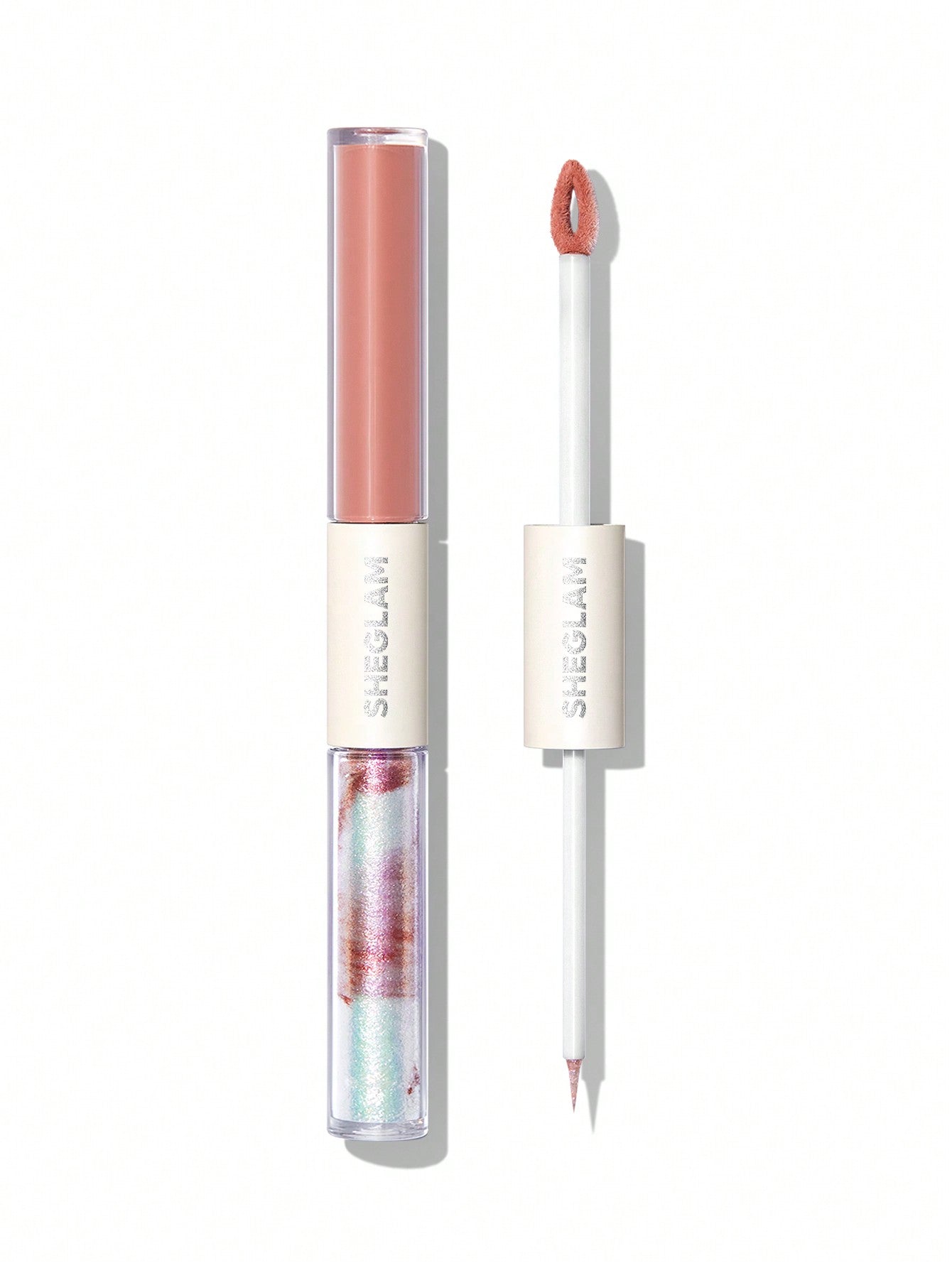 SHEGLAM Silk & Sparkle Double Ended Liquid Eyeshadow-Rose