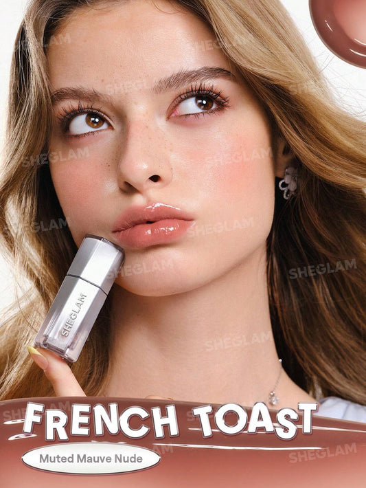 SHEGLAM Glass Lock Air Gloss-French Toast