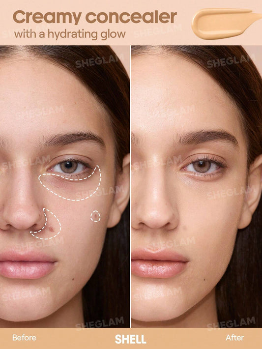 SHEGLAM Like Magic 12Hr Full Coverage Concealer-Shell