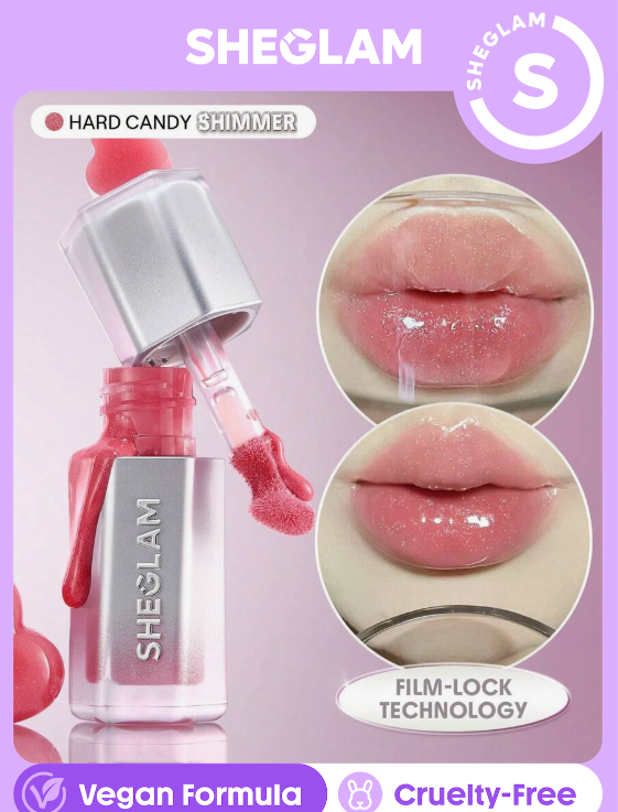 SHEGLAM Glass Lock Air Gloss-Hard Candy