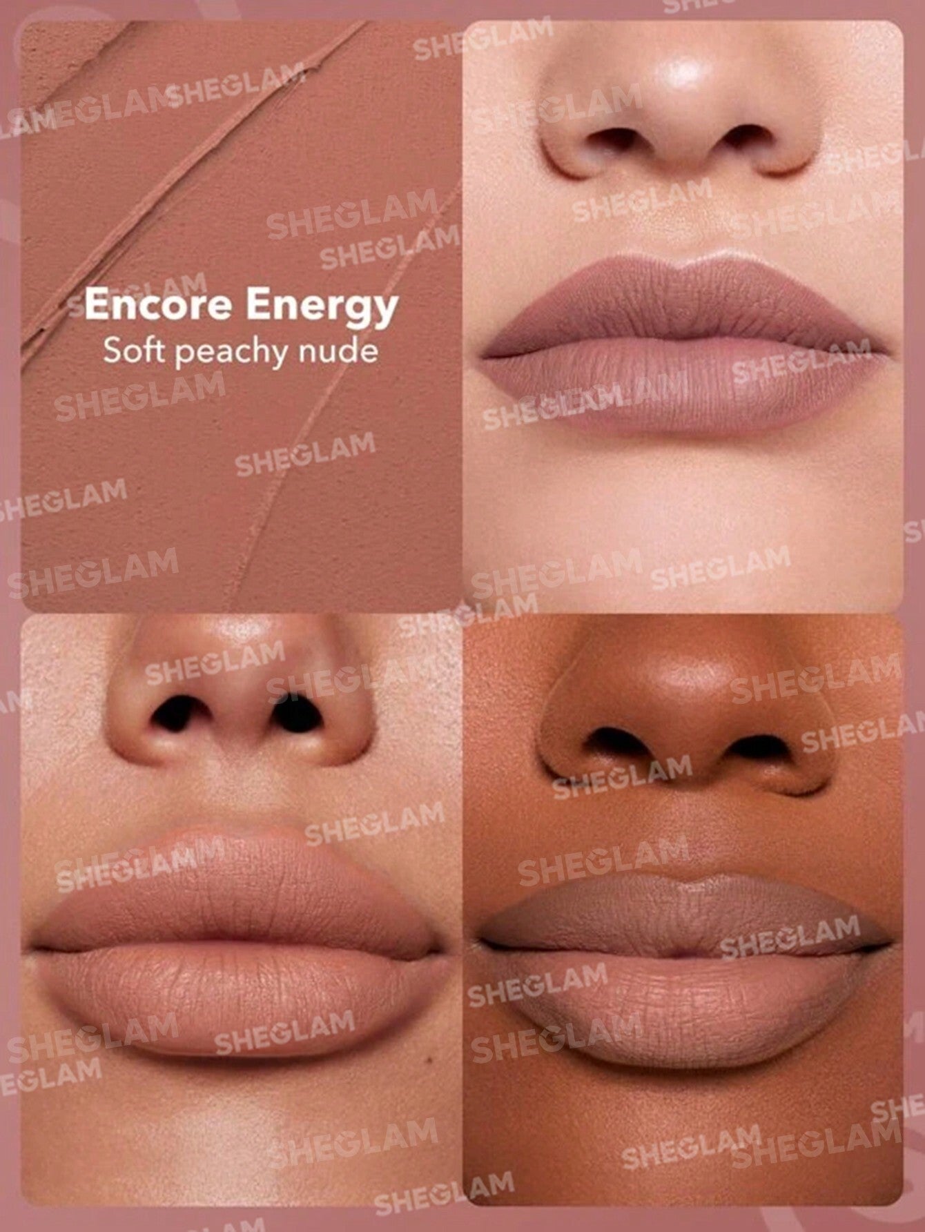 SHEGLAM Dynamatte Boom Long Lasting Matte Lipstick-Encore Energy