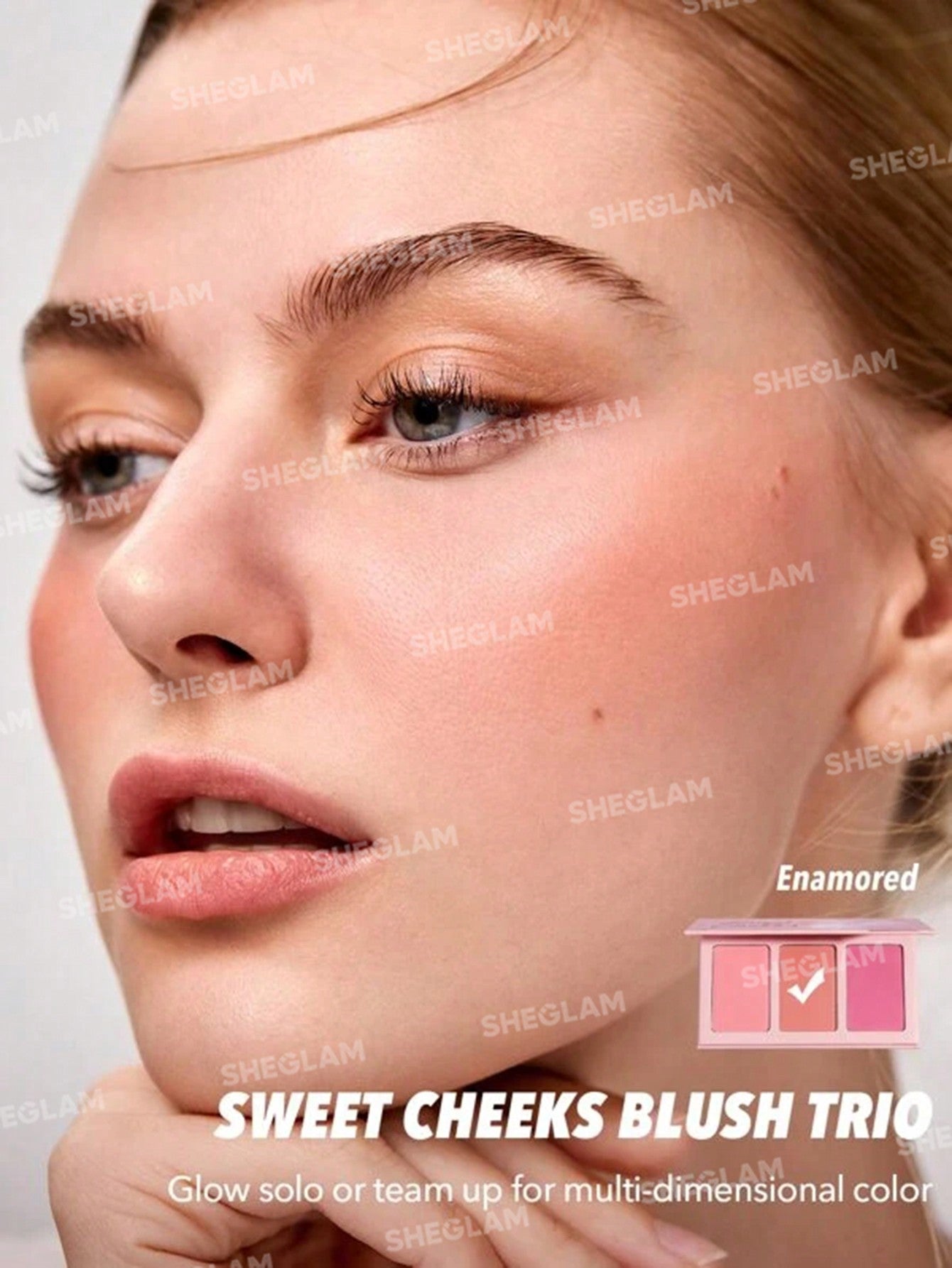 SHEGLAM Sweet Cheeks Blush Trio-Enamored