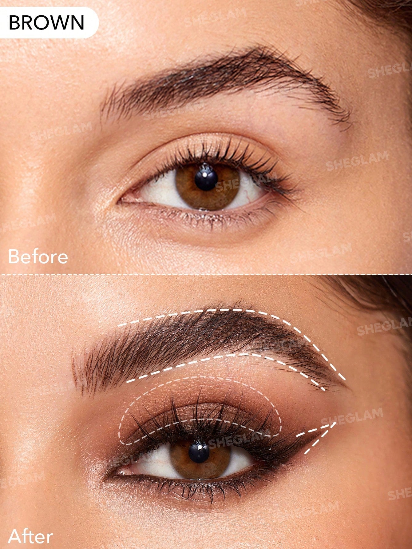 SHEGLAM Intensify Smudge-Proof Eyeliner Gel-Brown