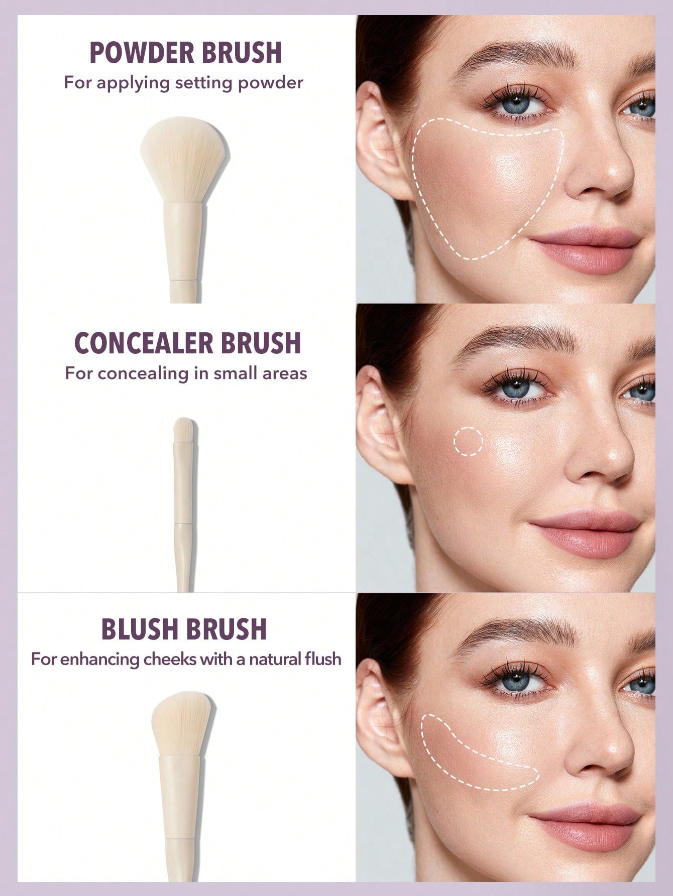 SHEGLAM Pro Core Brush Kit 8 Pcs