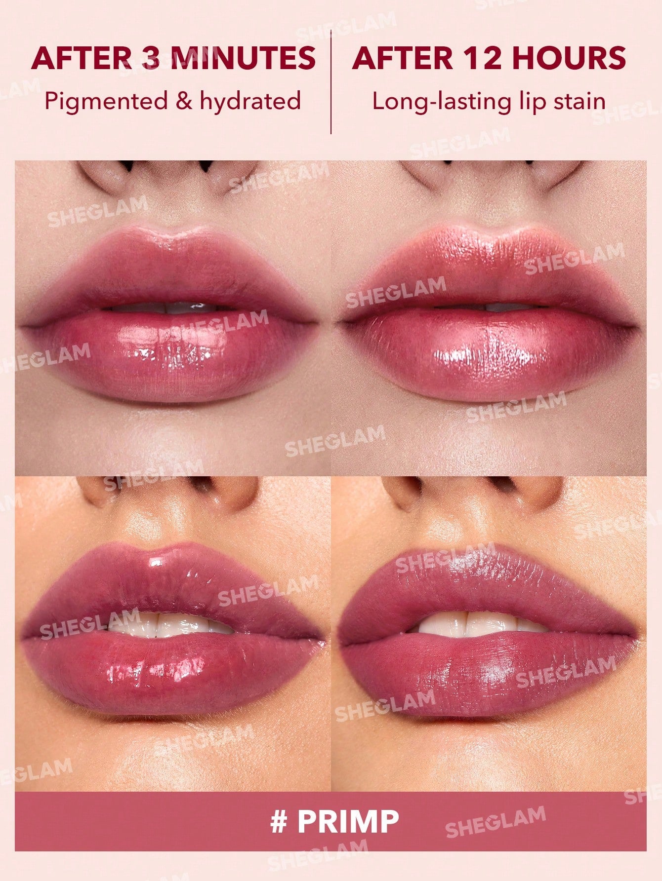 SHEGLAM Take A Hint Lip Tint-Primp