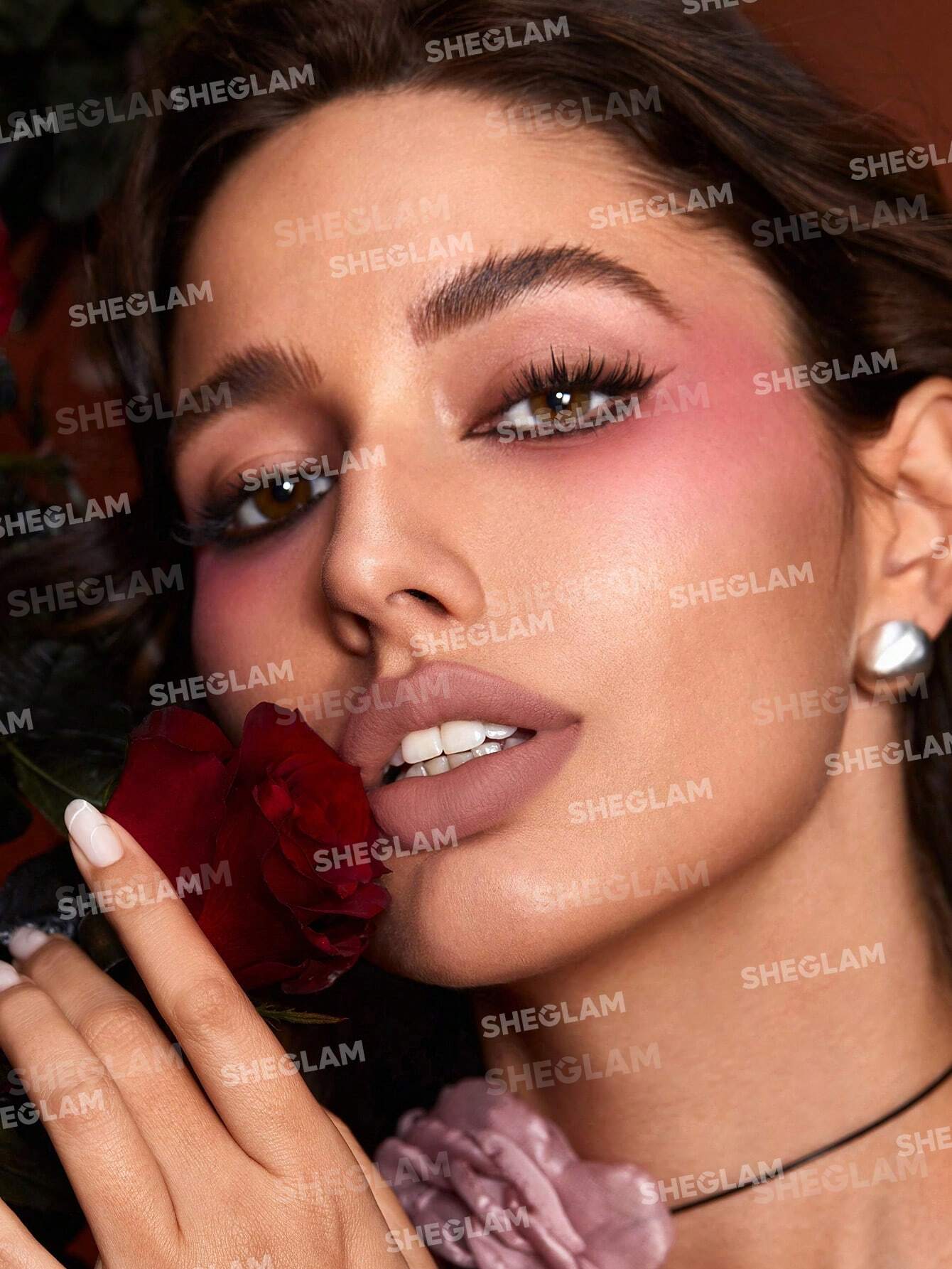 SHEGLAM Dynamatte Boom Long-Lasting Matte Lipstick-Passion (Ember Rose Ver.)