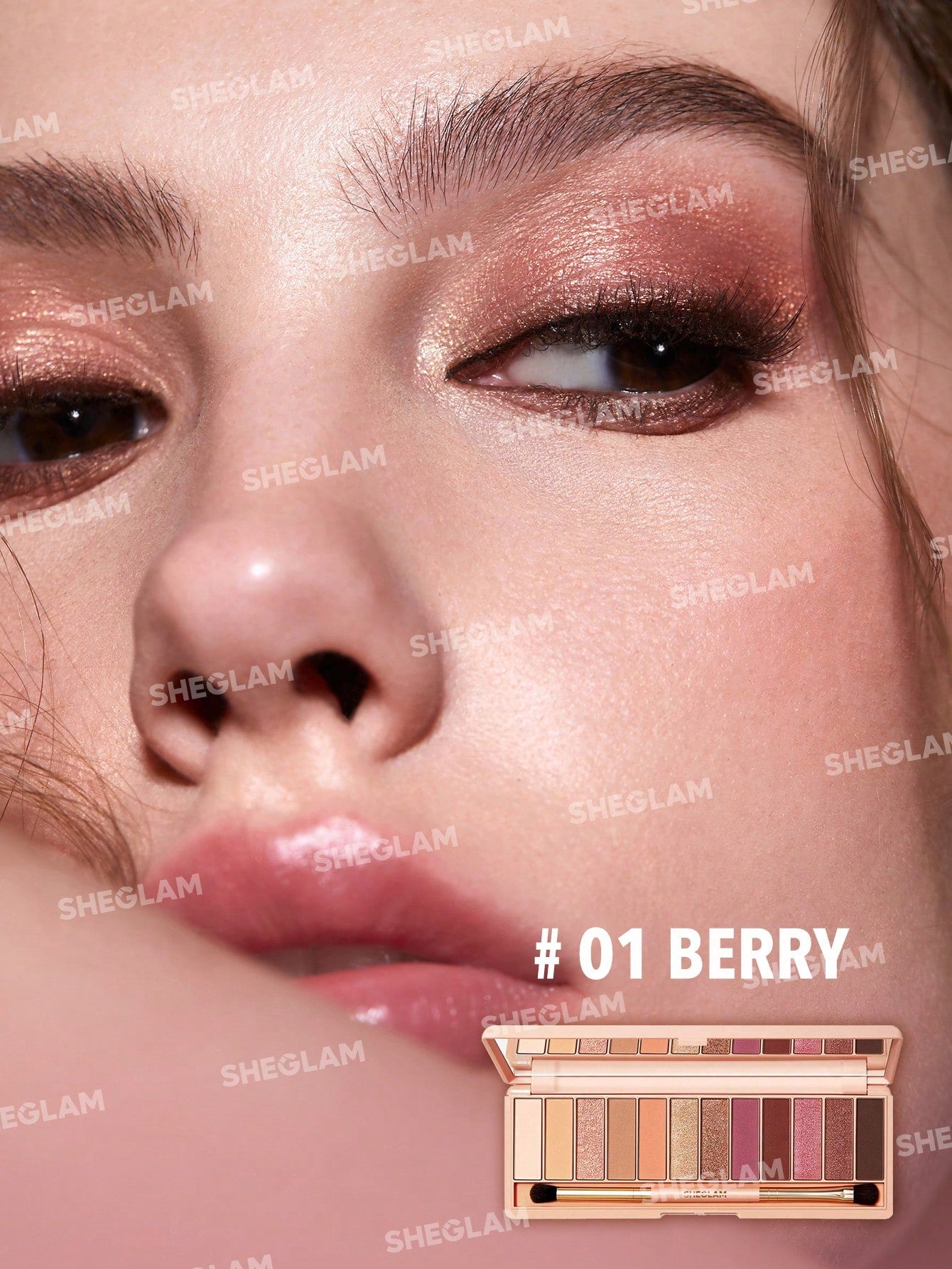 SHEGLAM Berry Palette 12-Color Matte Eyeshadow