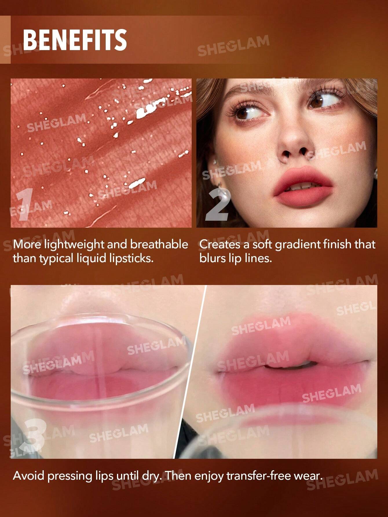 SHEGLAM Soft Haze Lip Blur-Little Things (water proof)