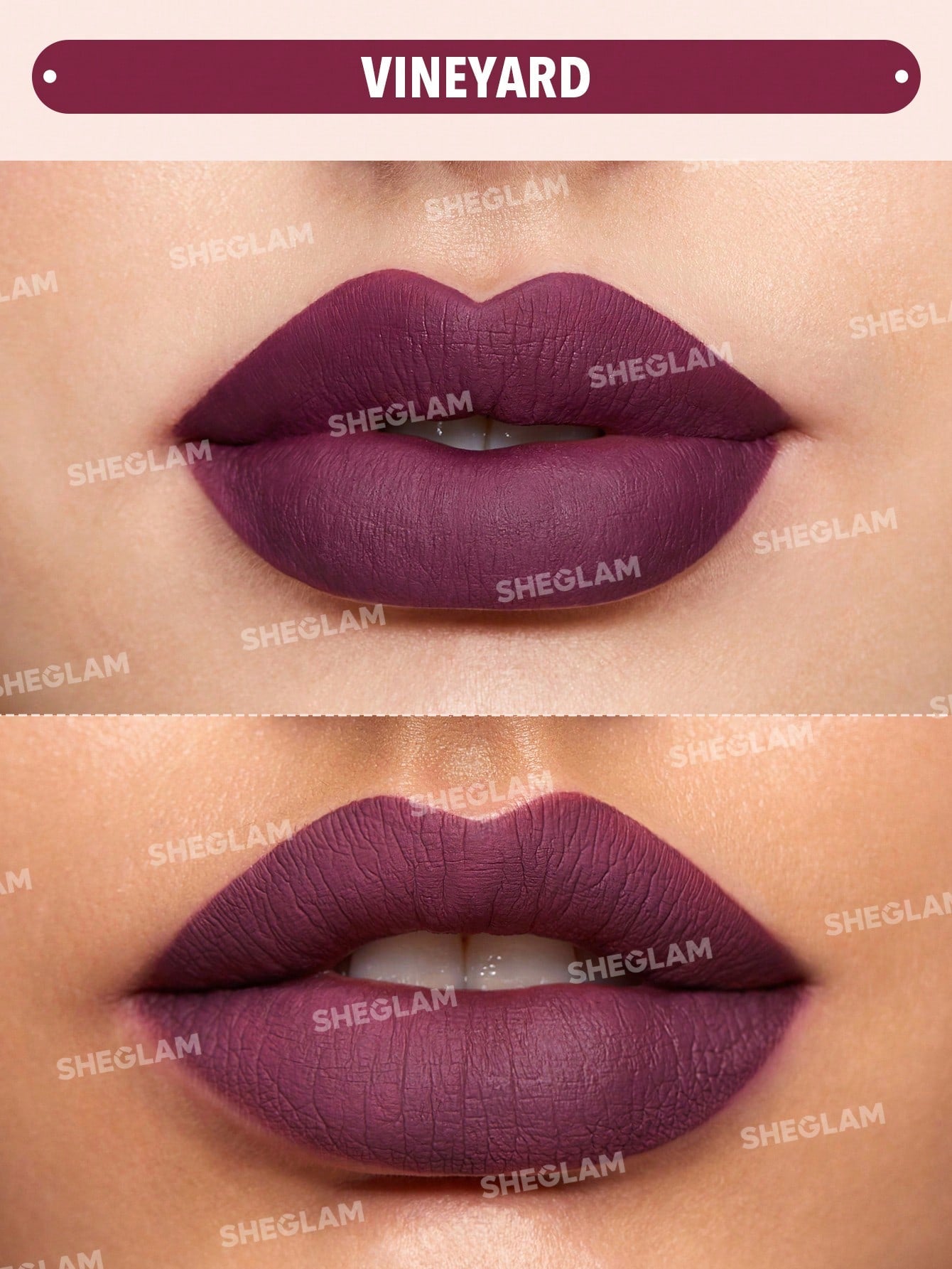 SHEGLAM Matte Allure Liquid Lipstick - Vineyard