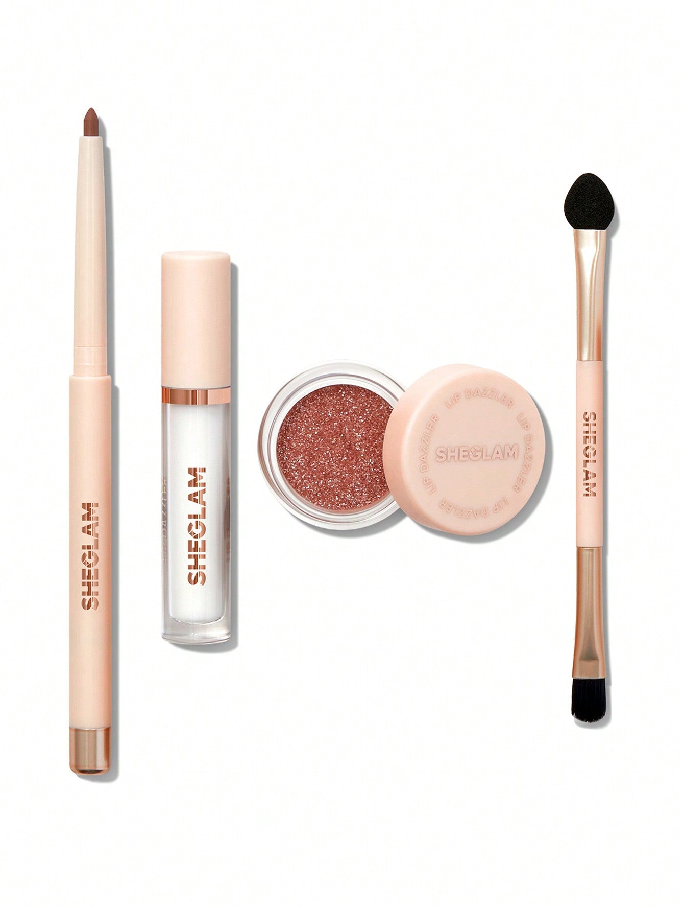 SHEGLAM Lip Dazzler Glitter Kit-Center Stage