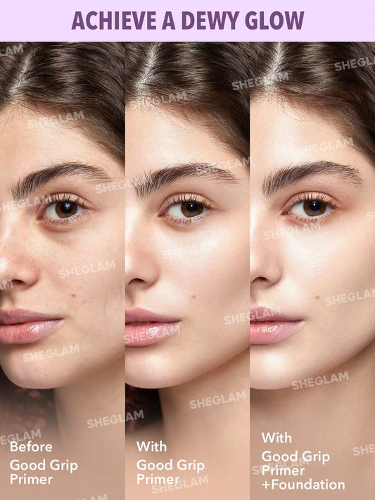 SHEGLAM Good Grip Hydrating Primer-Blueberry + AHA