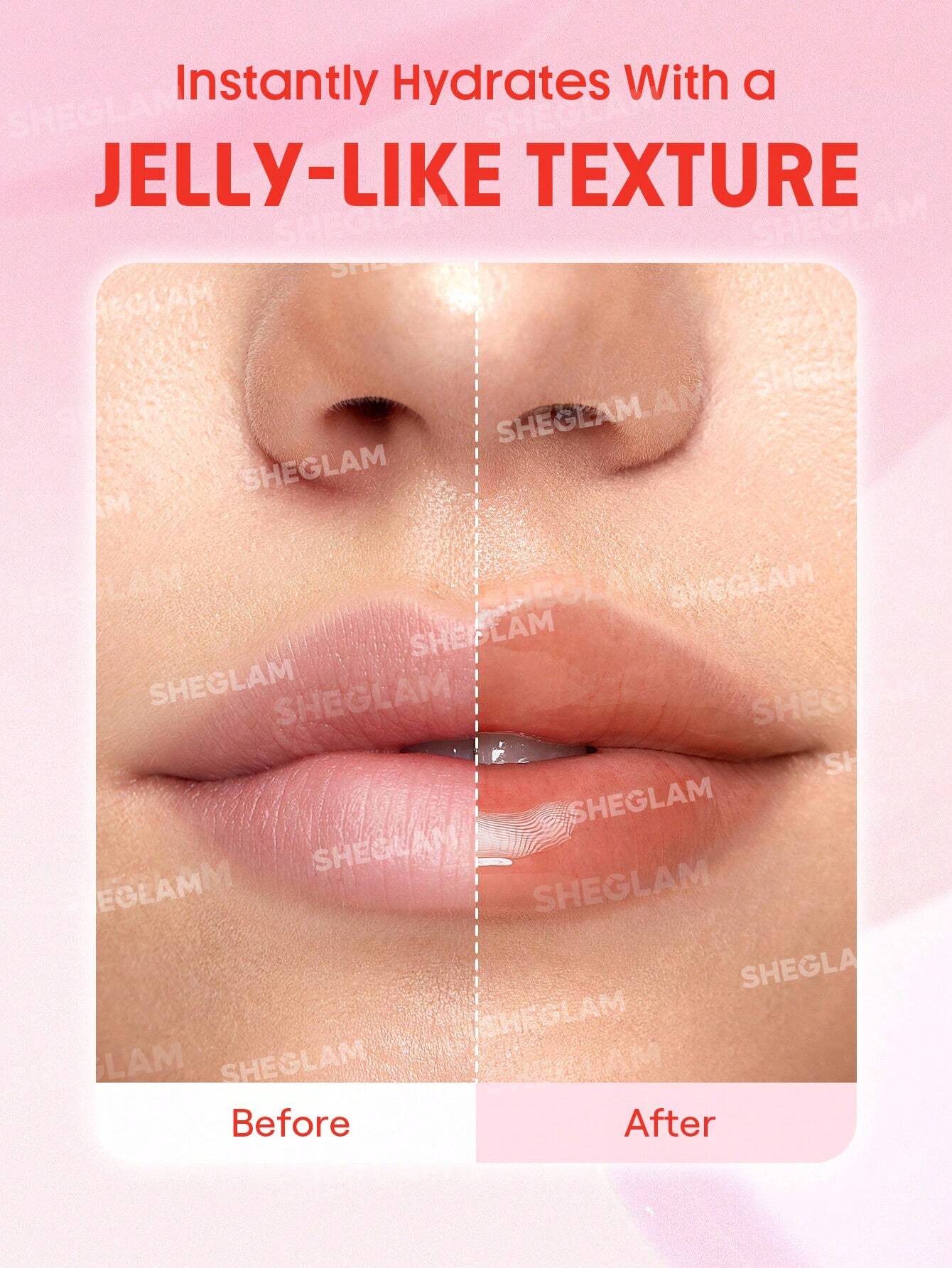 SHEGLAM Jelly Wow Tinted Lip Oil-Stay True
