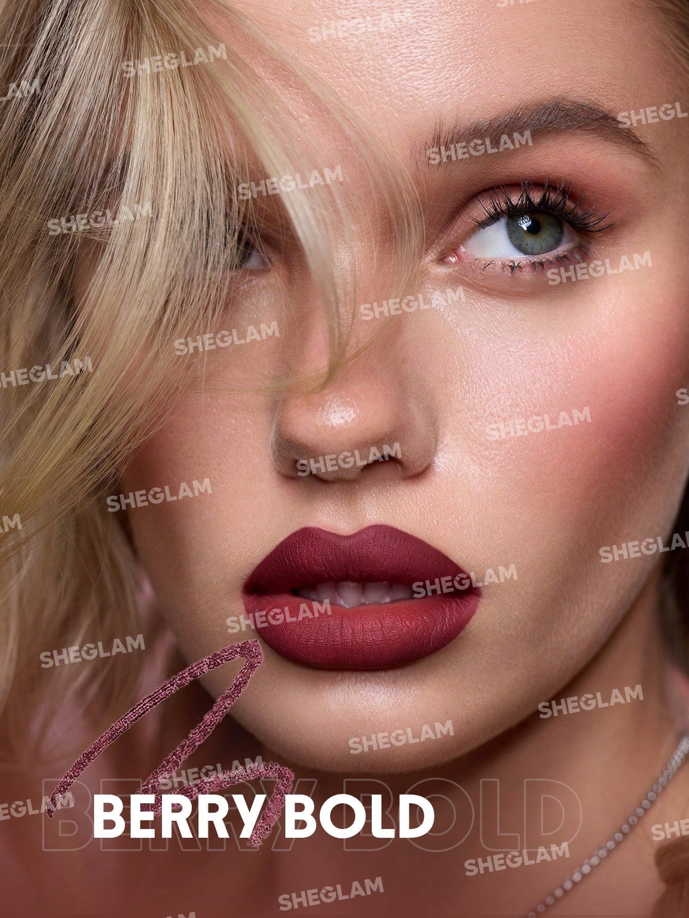SHEGLAM Bold Booster Plumping Lip Liner-Berry Bold