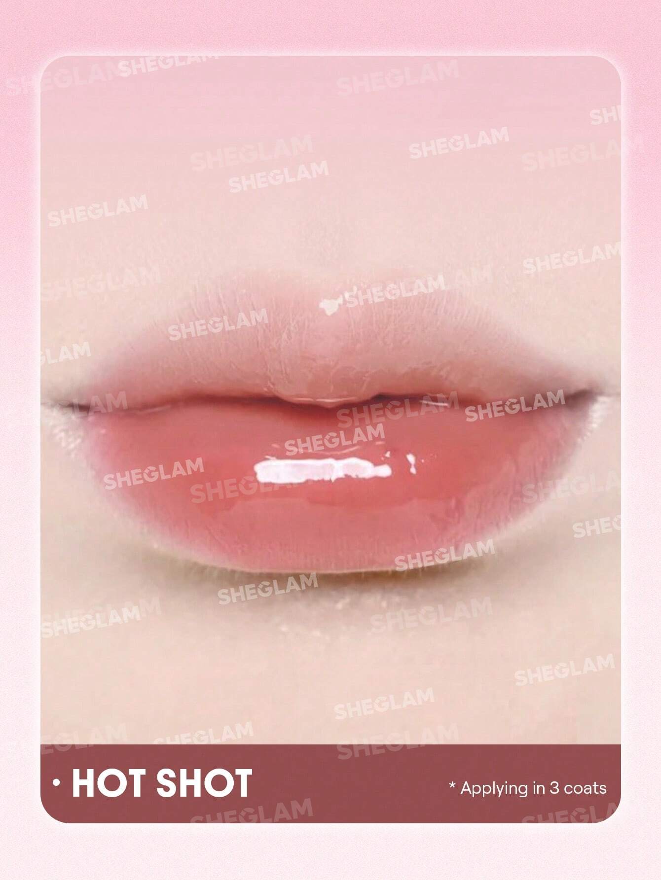 SHEGLAM Jelly Wow Tinted Lip Oil-Hot Shot