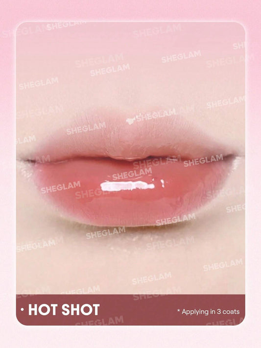 SHEGLAM Jelly Wow Tinted Lip Oil-Hot Shot