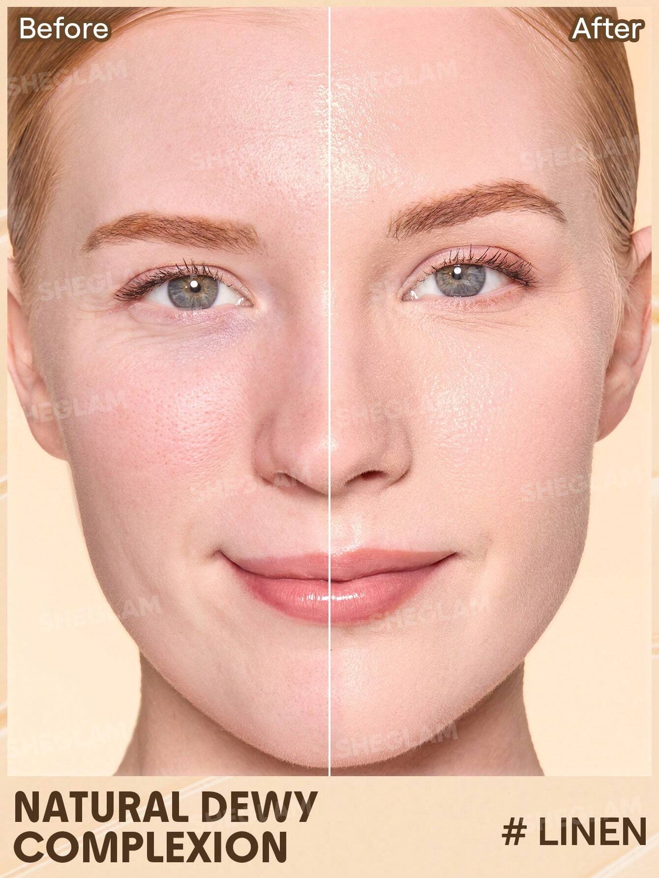 SHEGLAM Dew & Done Skin Tint With Spf20-Linen