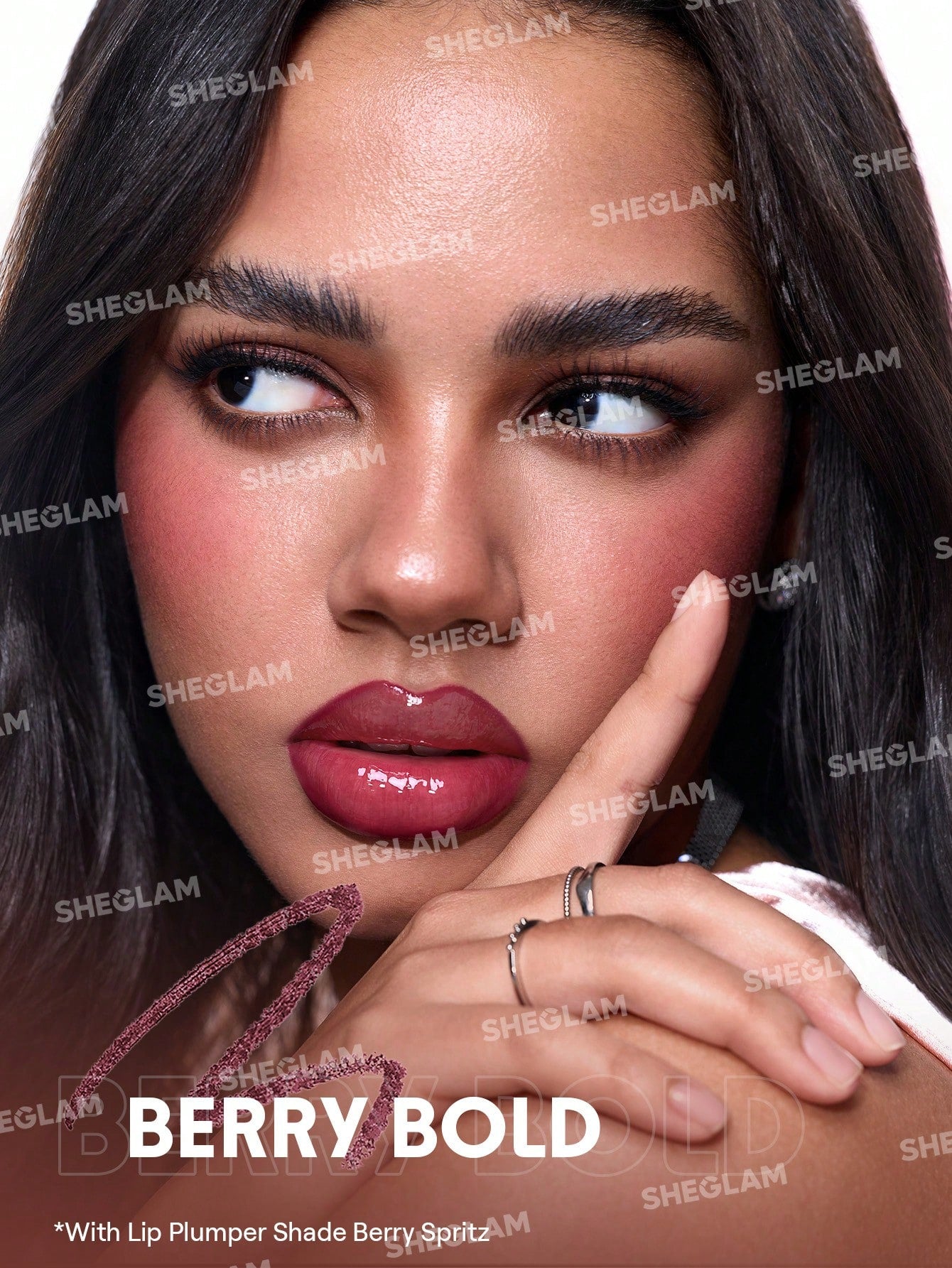 SHEGLAM Bold Booster Plumping Lip Liner-Berry Bold