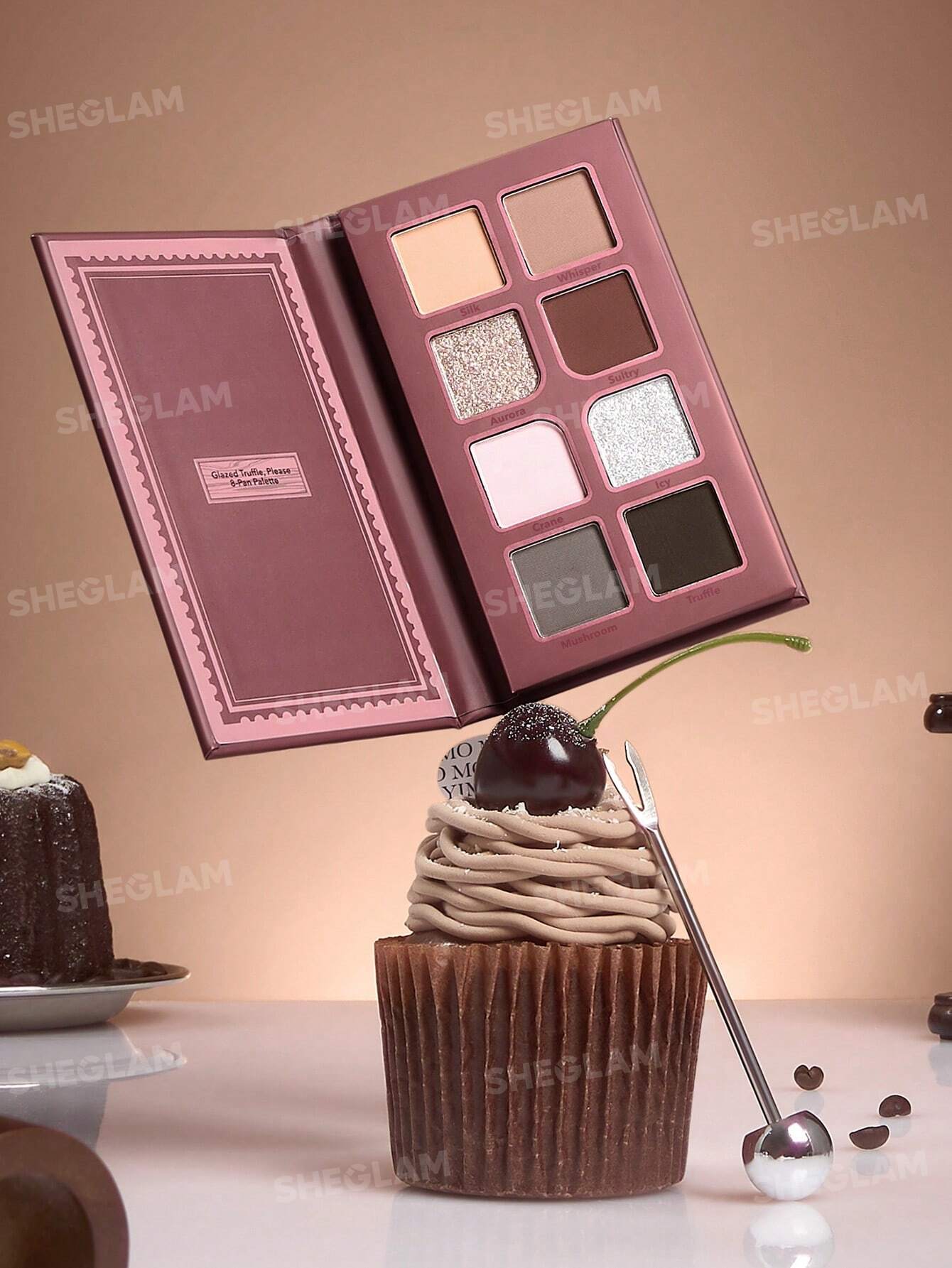 SHEGLAM Glazed Truffle, Please 8-Pan Palette