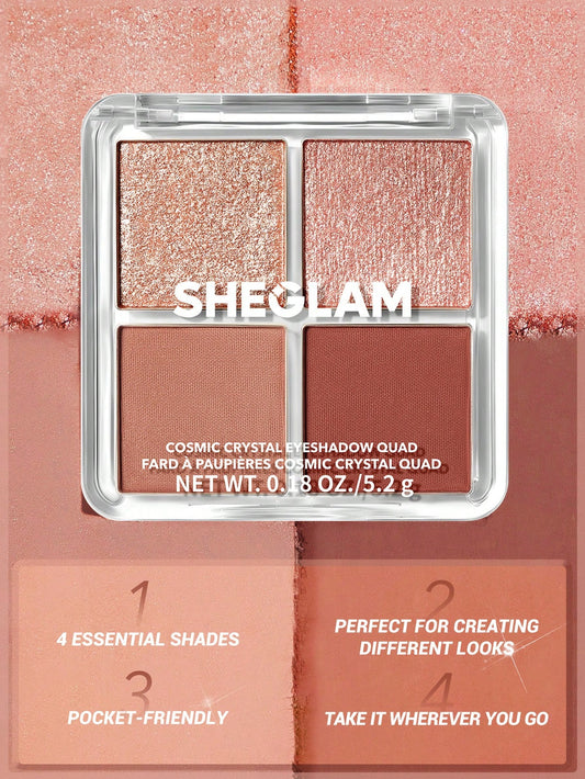 SHEGLAM Cosmic Crystal Eyeshadow Quad-Spellbound
