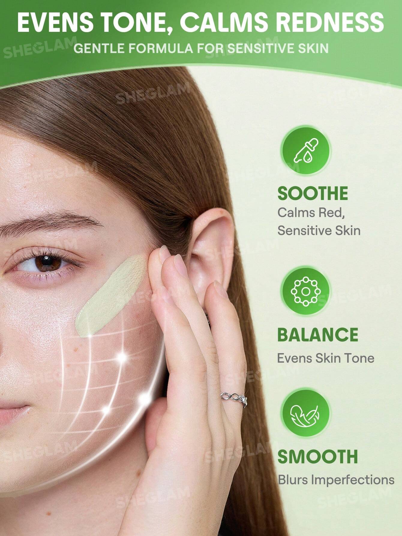 SHEGLAM Even Better Color Correcting Primer-Green