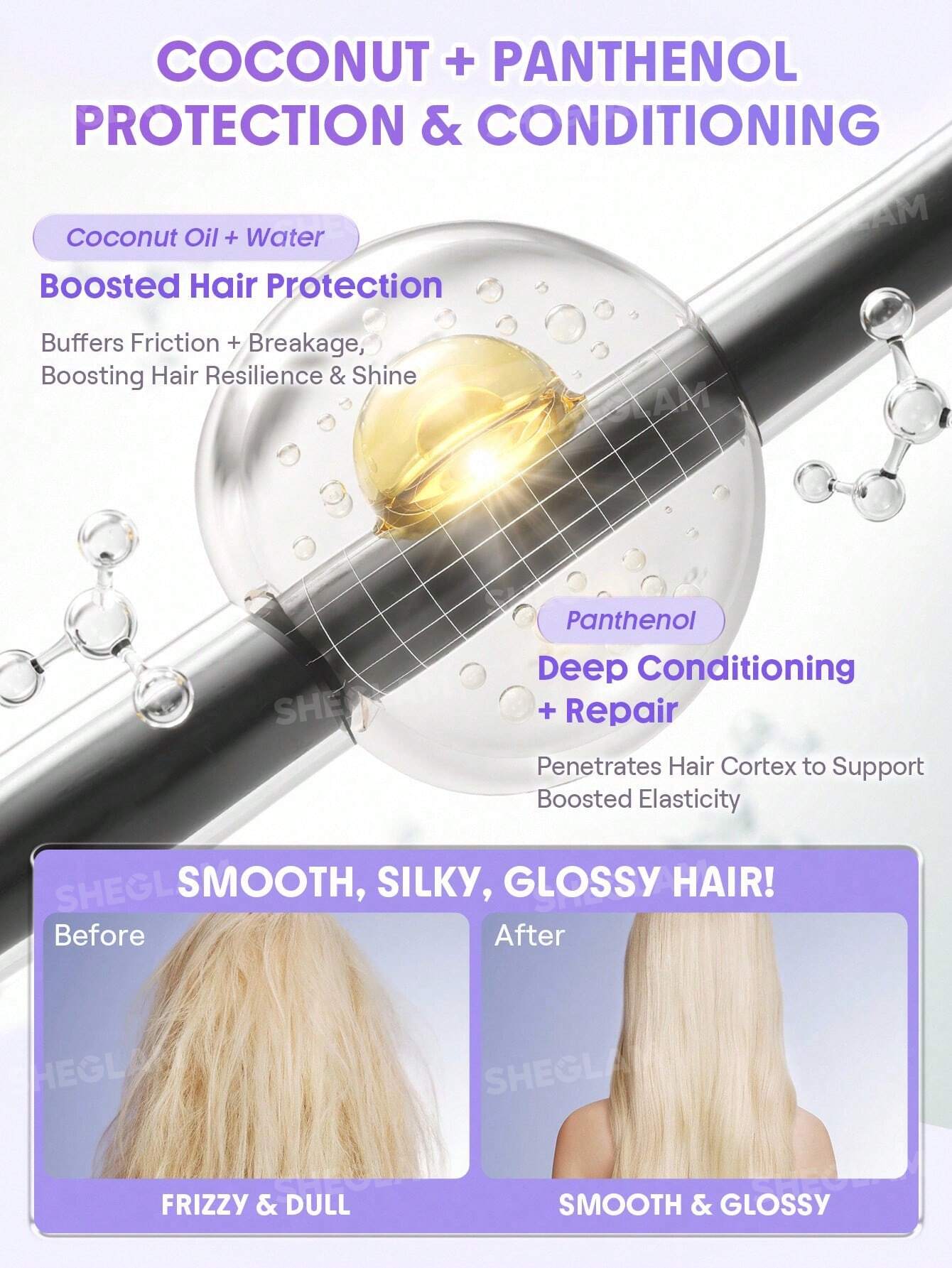 SHEGLAM Hair - Silky Hair Perfume - Anti Frizz