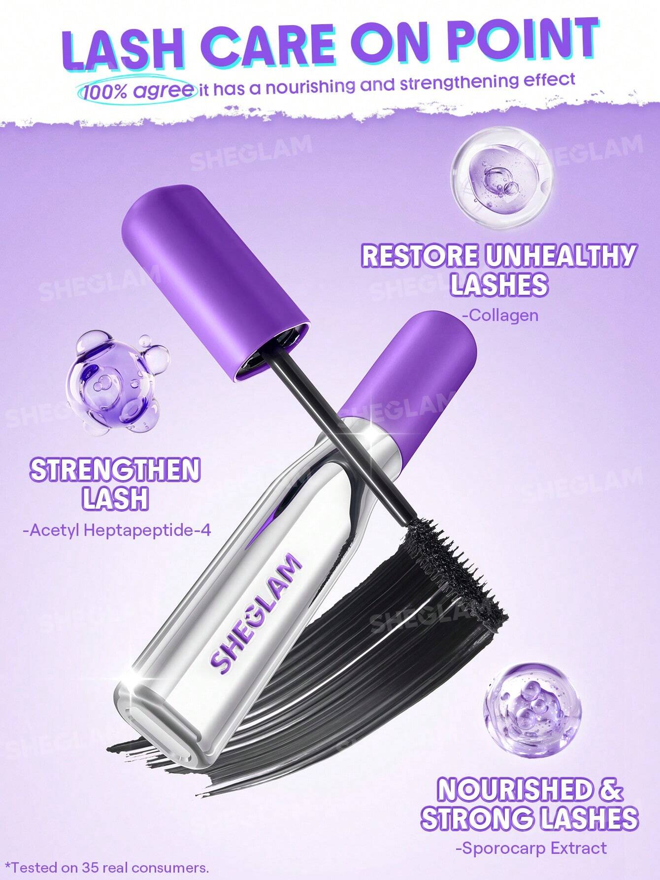 SHEGLAM Lashlighter Iron Curl Mascara