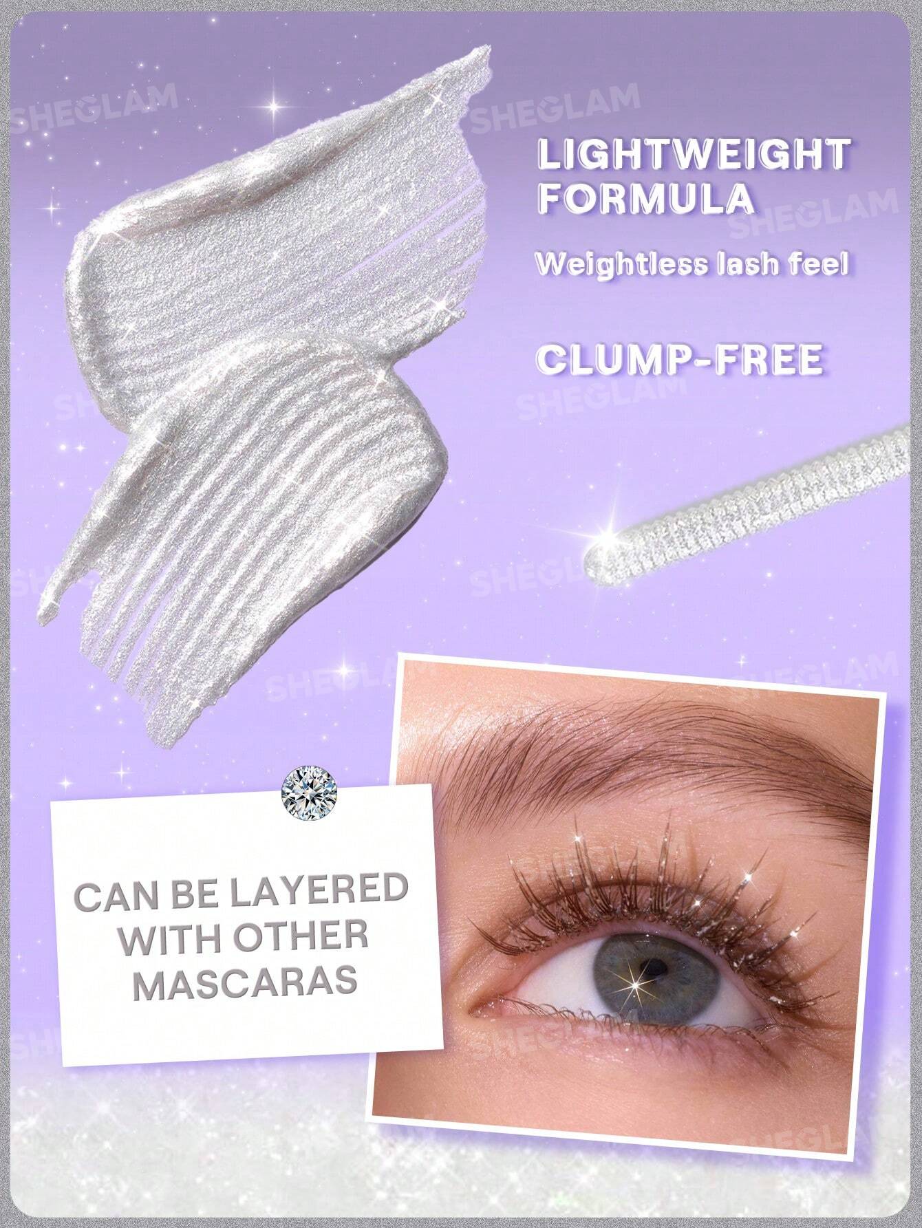 SHEGLAM Crystal Gaze Glitter Mascara