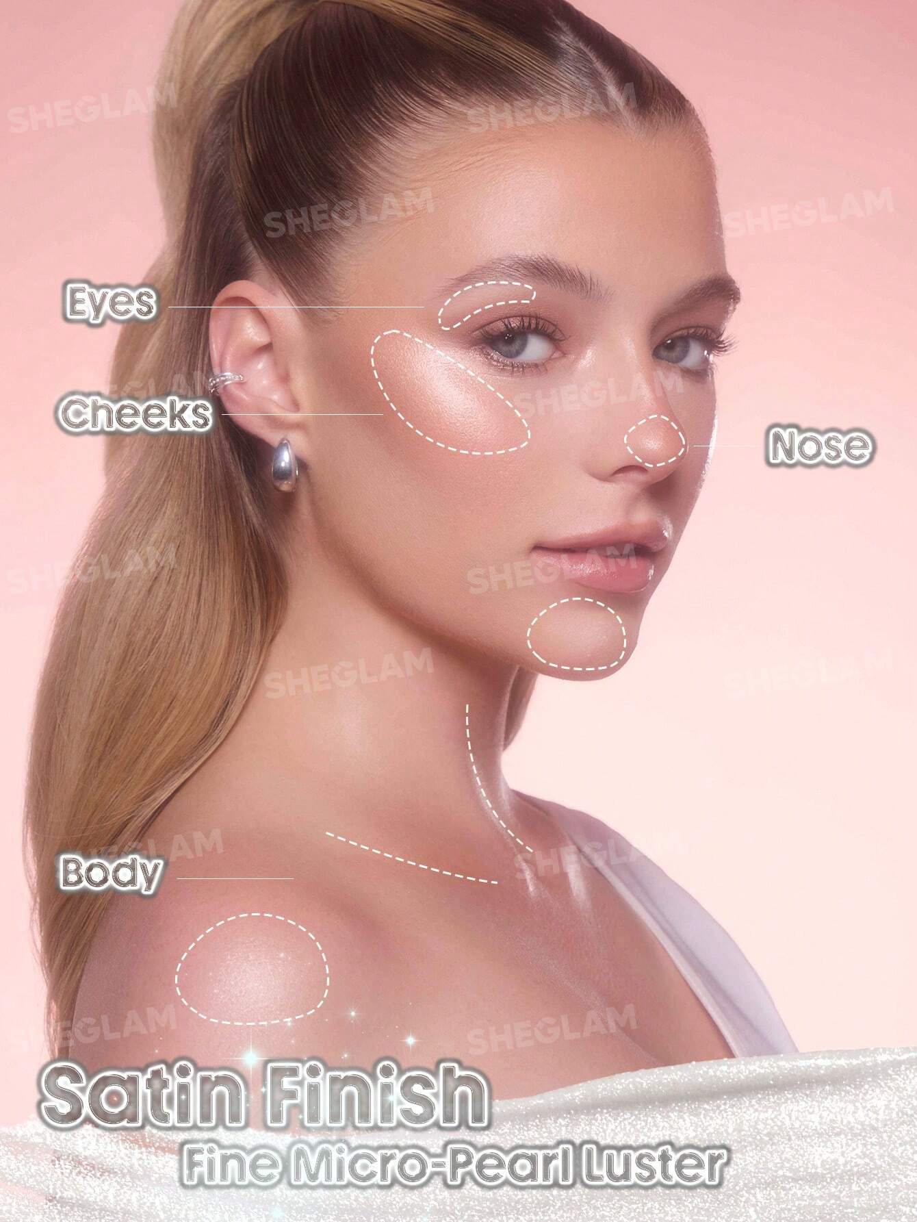 SHEGLAM Buttery Bling Highlight Stick-Vanilla Frost