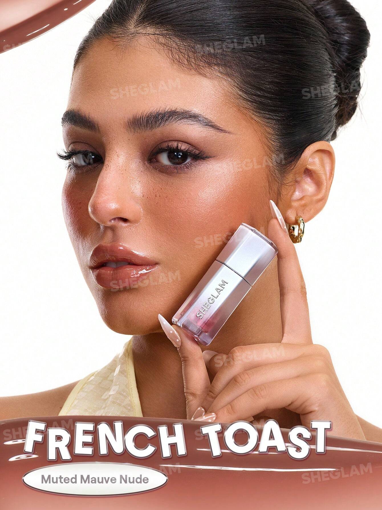 SHEGLAM Glass Lock Air Gloss-French Toast