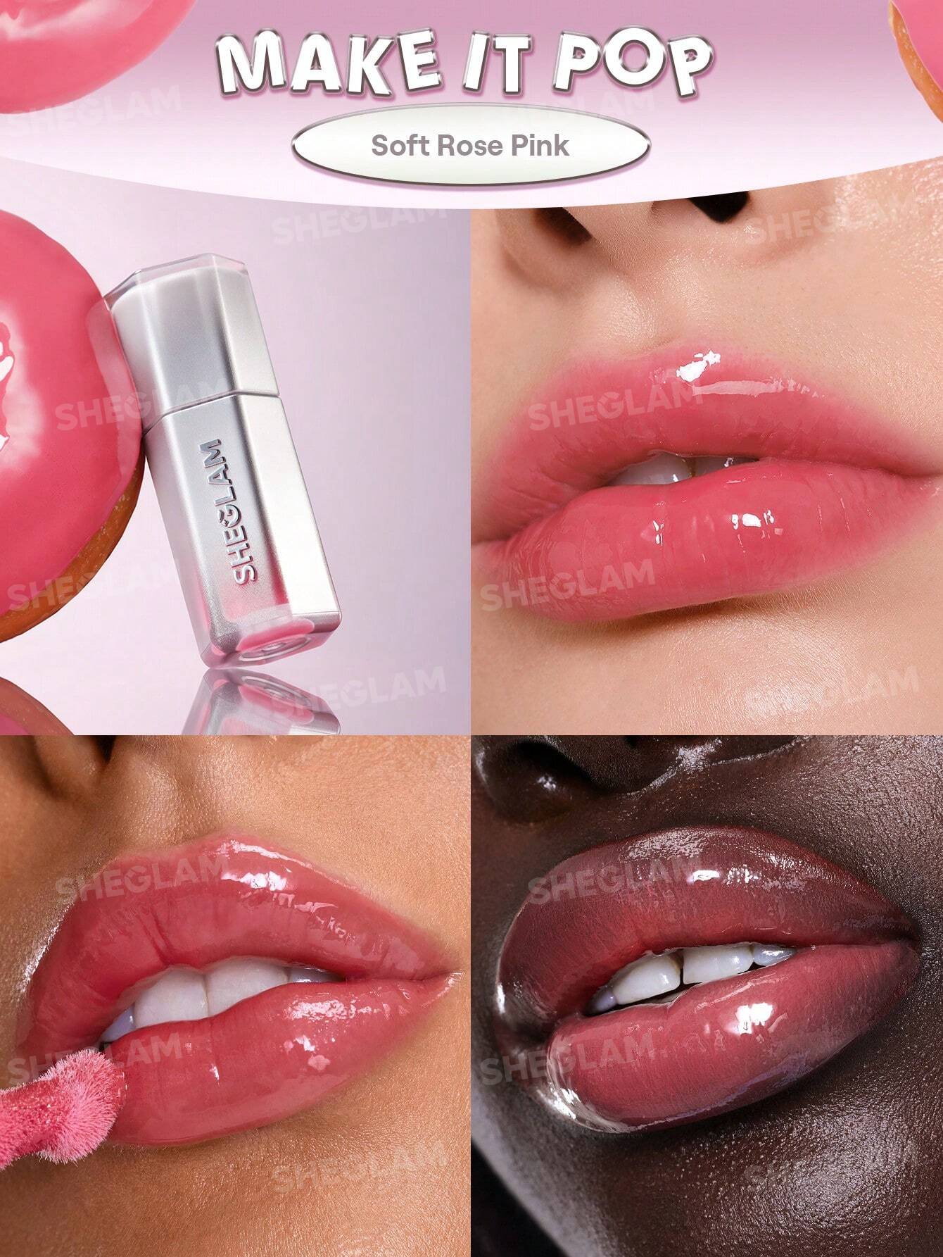 SHEGLAM Glass Lock Air Gloss-Make It Pop
