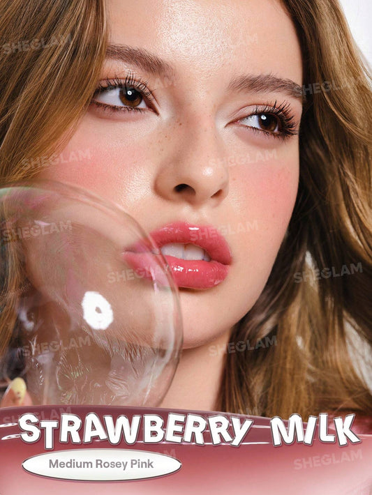 SHEGLAM Glass Lock Air Gloss-Strawberry Milk