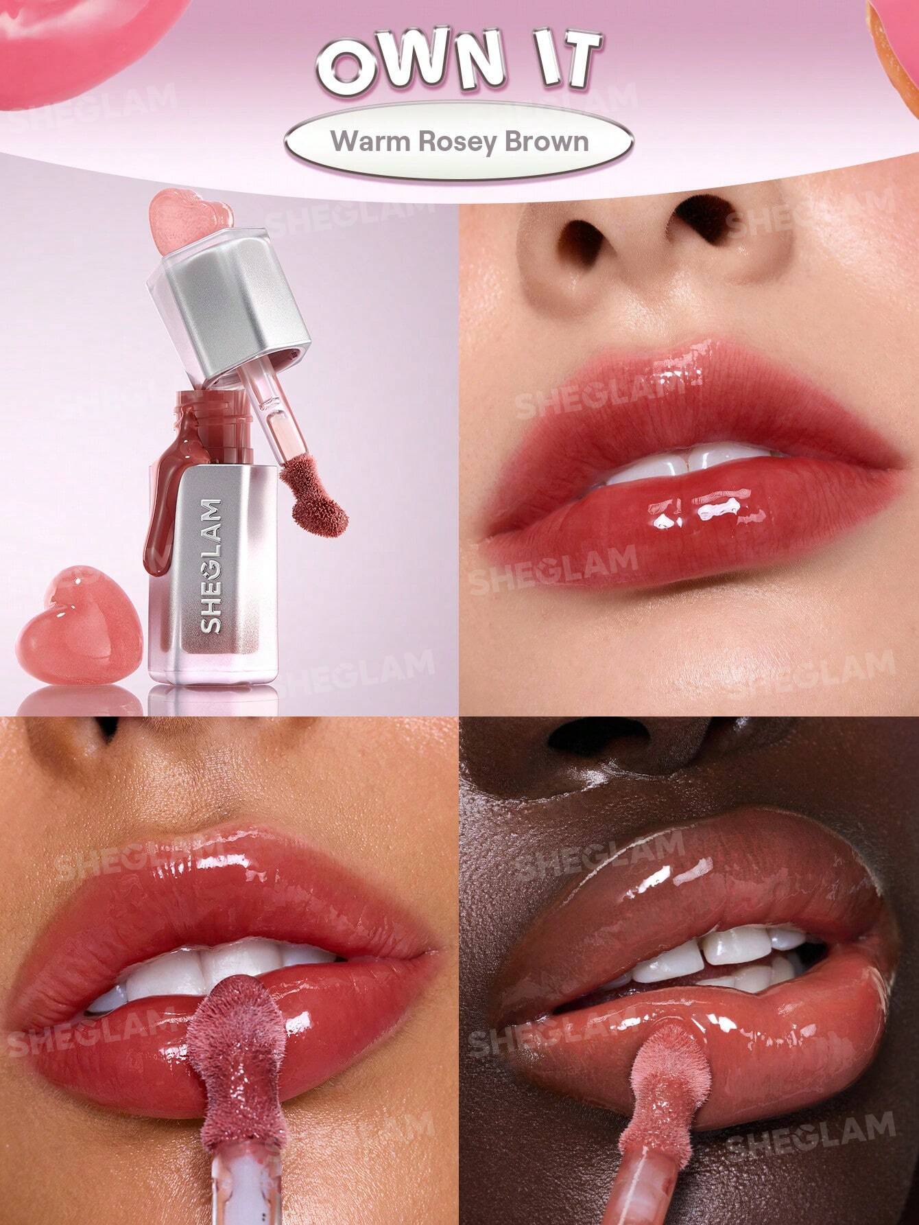 SHEGLAM Glass Lock Air Gloss-Own It