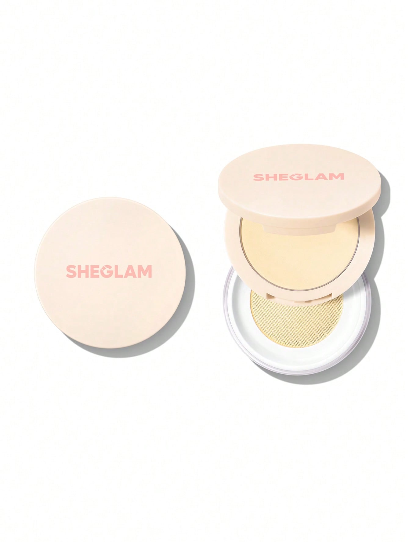 SHEGLAM Insta-Ready Ultra-Fine Blur & Lift Setting Powder Duo - Banana