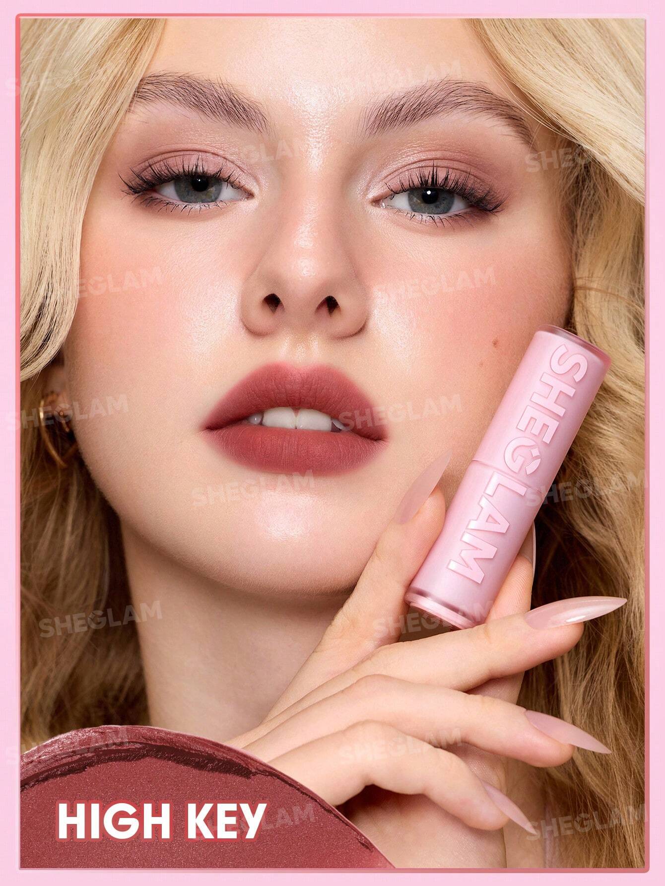 SHEGLAM Lip Veil Cushion Lightweight Lipstick-High Key