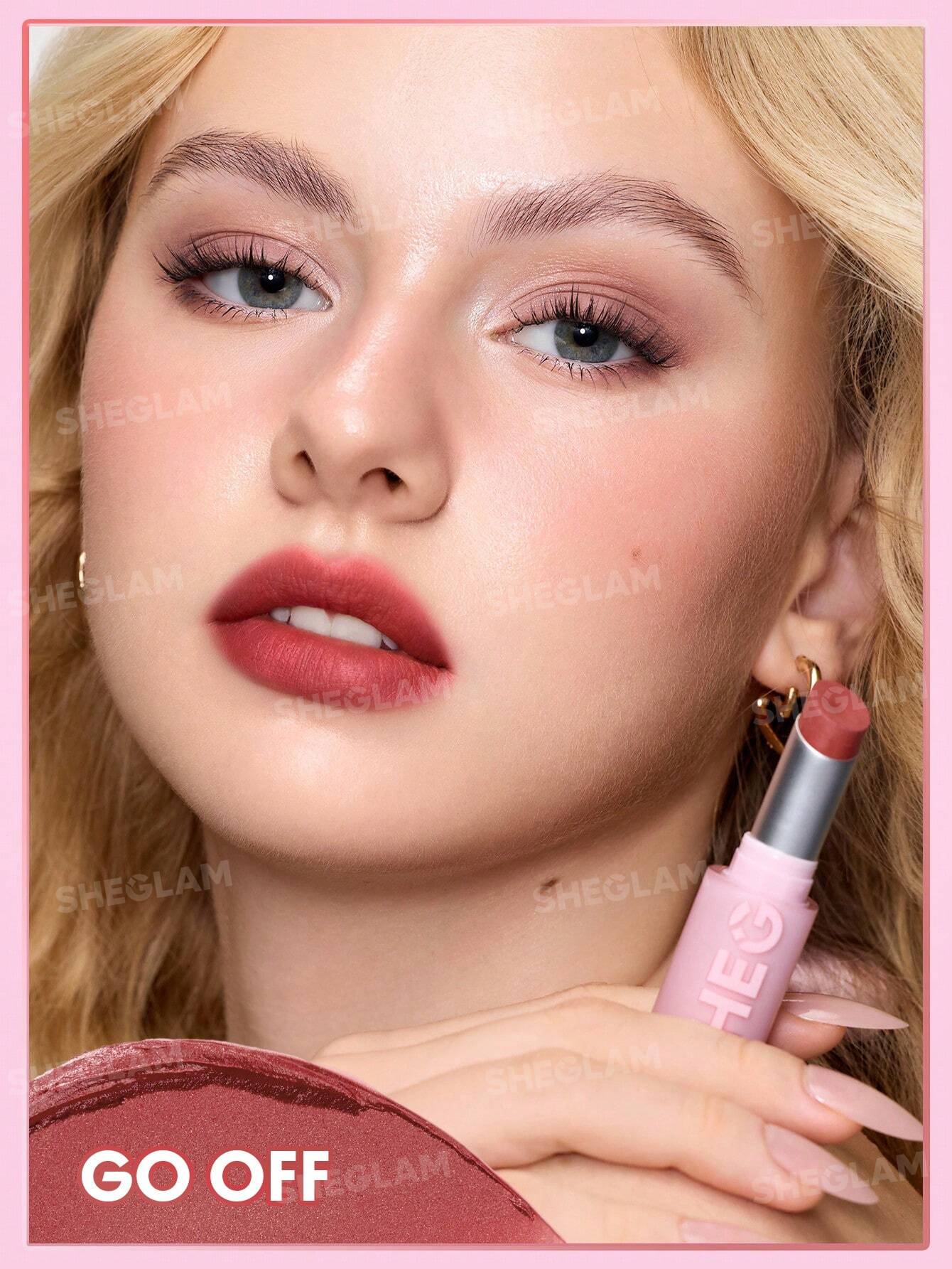 SHEGLAM Lip Veil Cushion Lightweight Lipstick-Go Off