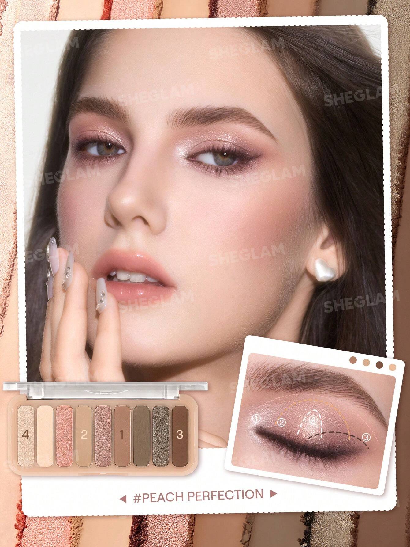 SHEGLAM Peach Perfection Palette