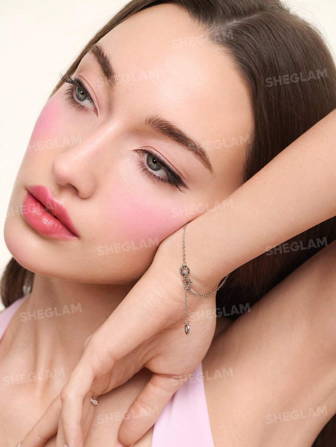 SHEGLAM Dream Touch Blush-Dont Pink Twice Powder Blush