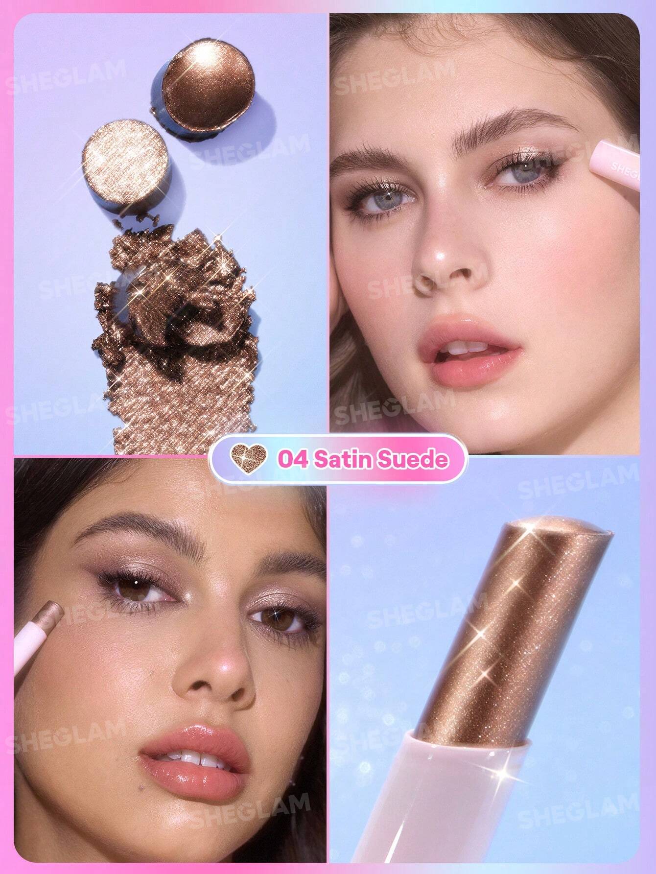 SHEGLAM Crystal Jelly Glaze Stick-Satin Suede