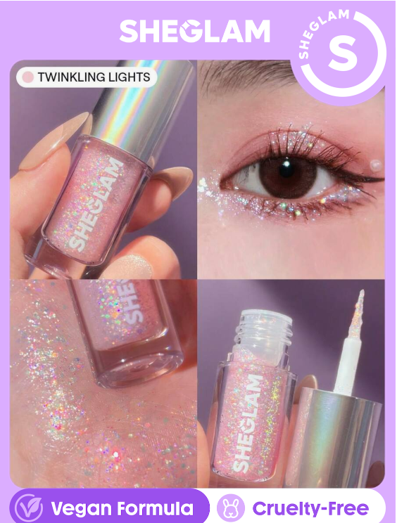 SHEGLAM Insta-Party Glitter Liner-Twinkling Lights