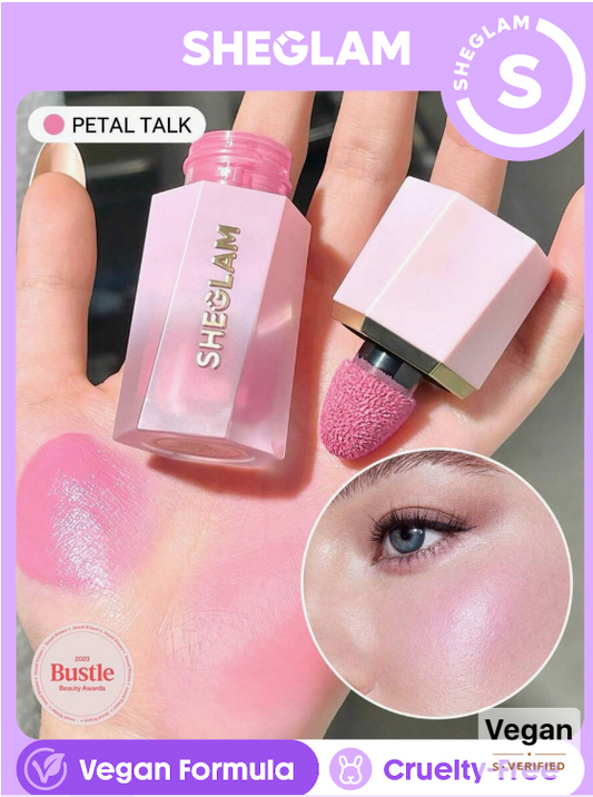 SHEGLAM Color Bloom Liquid Blush-Petal Talk