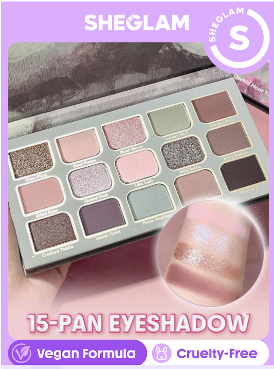 SHEGLAM Orchid Hour 15-Pan Palette