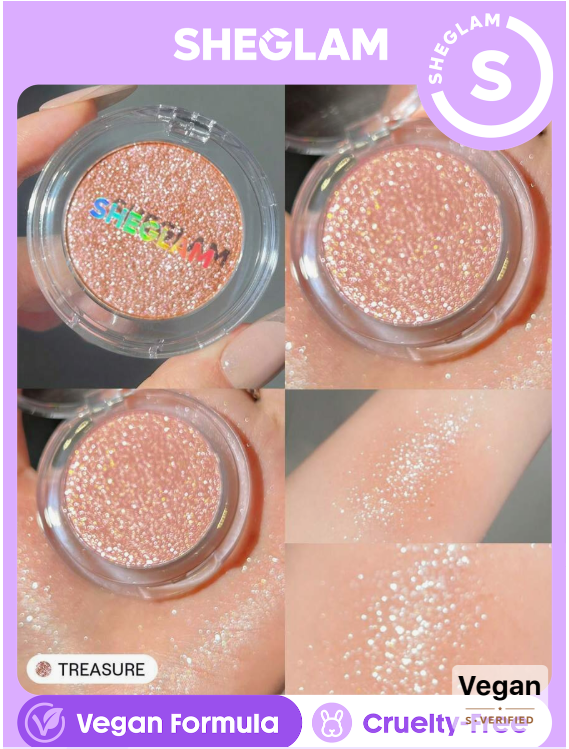 SHEGLAM Enigma Sparkly Eyeshadow-Treasure