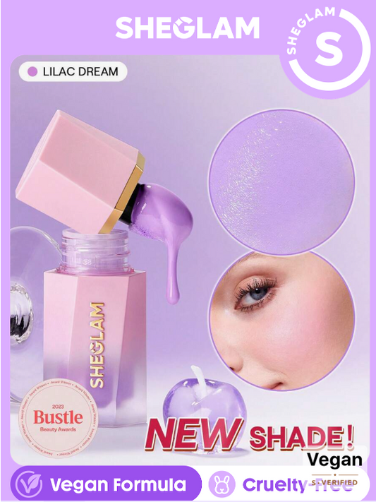 SHEGLAM Color Bloom Liquid Blush-Lilac Dream