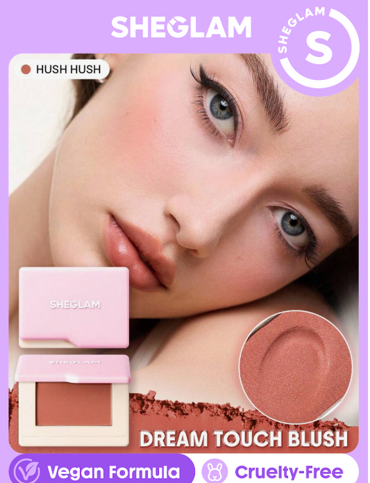 SHEGLAM Dream Touch Blush-Hush Hush