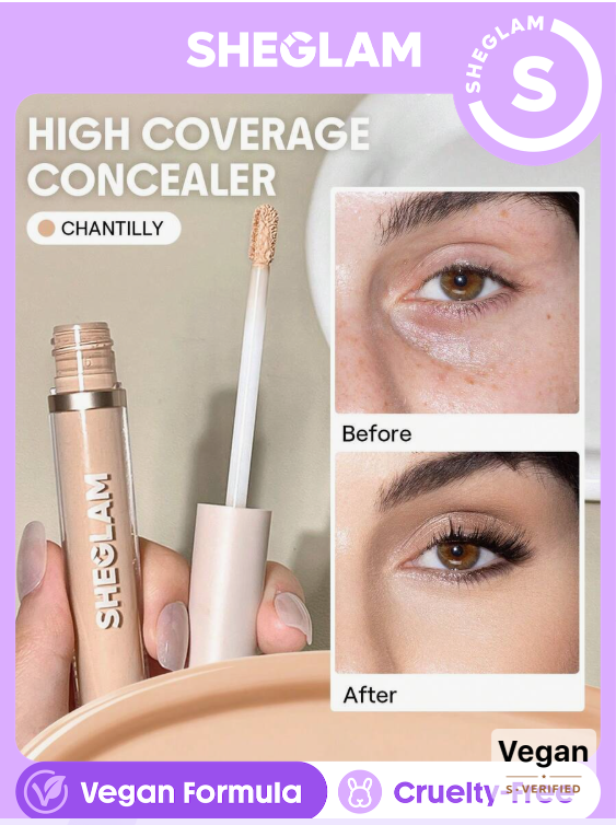 SHEGLAM Like Magic 12Hr Full Coverage Concealer-Chantilly