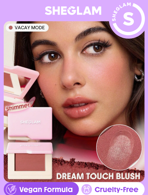 SHEGLAM Dream Touch Blush-Vacay Mode