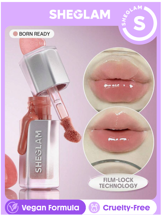 SHEGLAM Glass Lock Air Gloss-Born Ready