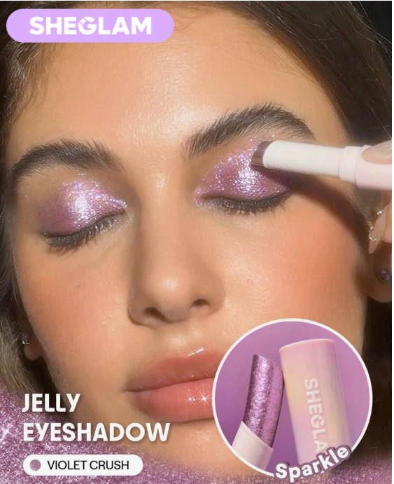 SHEGLAM Crystal Jelly Glaze Stick-Violet Crush
