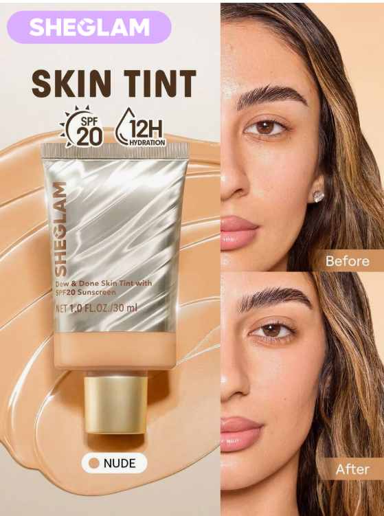 SHEGLAM Dew & Done Skin Tint With Spf20-Nude